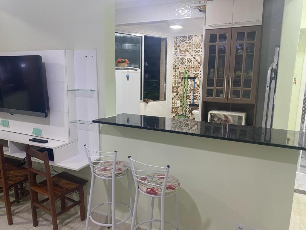 Kit Net Grande Apartment Praia Grande  Bagian luar foto